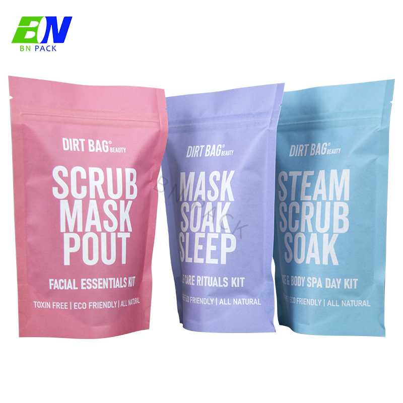 Compostable Packaging Bag Stand Up Pouch Recyclable Coffee Bag Compost Packaging