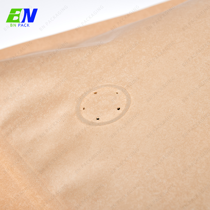 Custom Printing PE Material 100% Recyclable Bag Flat Bottom Coffee Bag With Valve